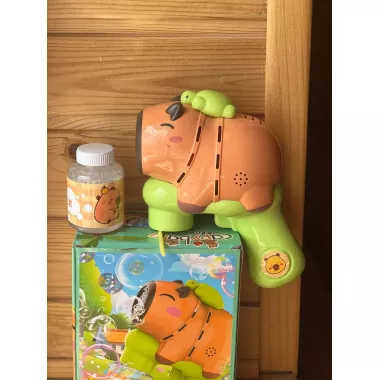 Пистолет детский автоматический пистолет пулемёт для мыльных пузырей AND 363-66