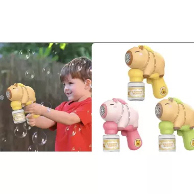 Пистолет детский автоматический пистолет пулемёт для мыльных пузырей AND 363-66