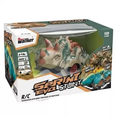 Радіокерована машина-позашляховик Динозавр 989-38-01 з підсвічуванням, акумулятор 3.7V, пульт 2.4GHz