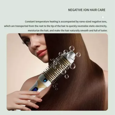 Расческа для завивки «три в одном»   с отрицательными ионами   AND LY-946