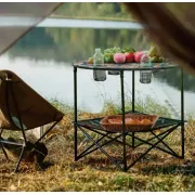 Раскладной набор для пикника, круглый стол и 4 стула, компактная сумка GP4264