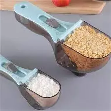 Регулируемые пластиковые мерные ложки 2 штуки Adjustable measuring spoon Регулируемые пластиковые мерные ложки 2 штуки Adjustable measuring spoon