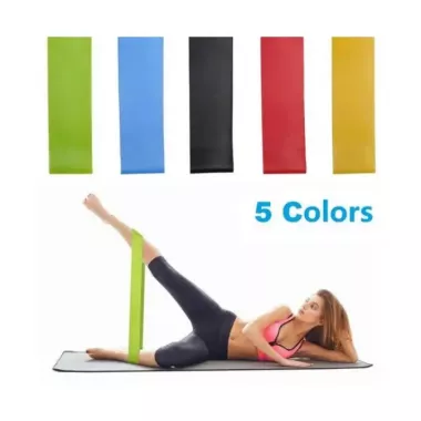 Резинки для фитнеса Loop Bands 5 штук с чехлом в комплекте