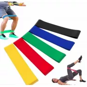 Резинки для фитнеса Loop Bands 5 штук с чехлом в комплекте