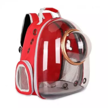 Переноска-рюкзак иллюминатор для кошек и собак с сферическим иллюминатором