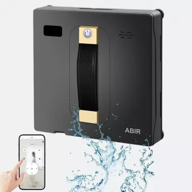 Робот для мойки окон ABIR WD8 Black мойщик окон с автоматическим распылением