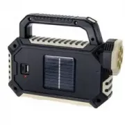 Ручний ліхтар HS-8029 на сонячній батареї потужний LED ліхтарик 3 режимами освітлення
