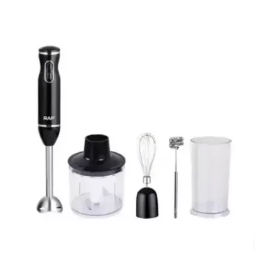 Ручной погружной блендер RAF R.314B с металлической ножкой 5в1 400 Вт Ручной погружной блендер RAF R.314B с металлической ножкой 5в1 400 Вт