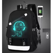 Рюкзак Senkey & Style Music с USB светящийся в темноте