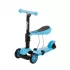 Детский самокат с сиденьем Best Scooter 3в1 зеленый Детский самокат с сиденьем Best Scooter 3в1 зеленый
