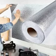 Самоклеющаяся фольга для кухни 3 метра
