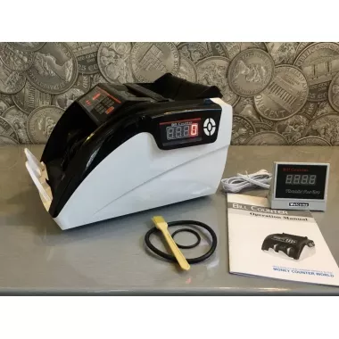 Счетная машинка для денег BILL COUNTER 206, машинка для подсчета и проверки купюр