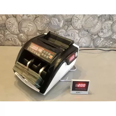 Счетная машинка для денег BILL COUNTER 206, машинка для подсчета и проверки купюр