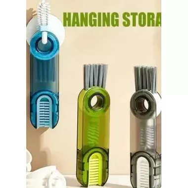 Щетка для чистки бутылок 3 в 1 инструмент для чистки U-образная BRUSH AND569 Щетка для чистки бутылок 3 в 1 инструмент для чистки U-образная BRUSH AND569