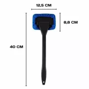 Щетка для лобового стекла, швабра для окон и зеркал, микрофибра для мытья окон