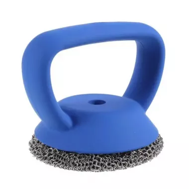 Щетка металлическая для мытья посуды, сковородок CLEANING BRUSH AND-3 с ручкой Щетка металлическая для мытья посуды, сковородок CLEANING BRUSH AND-3 с ручкой