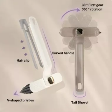 Щетка универсальная для чистки щелей, вращающаяся на 360 градусов Gap brush