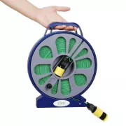 Шланг 15-метровый поливочный с катушкой и распылителем BB-4302 | Поливочный набор