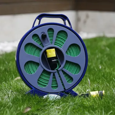 Шланг 15-метровый поливочный с катушкой и распылителем BB-4302 | Поливочный набор
