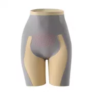 Шорти з високою талією для корекції фігури виготовлені з легкого безшовного нейлону