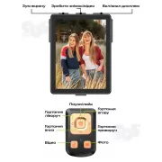 Штатив-монопод для телефона CL07 со съёмным экраном и Bluetooth-пультом 170 см, 3в1 для фото и видео