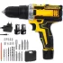 Шуруповерт 12V, 2AH с набором инструментов. Аккумуляторный шуруповерт