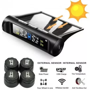 Система контроля давления в шинах TPMS+SOLAR  внешние датчики