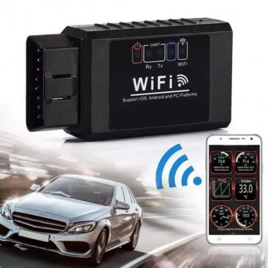 Сканер для диагностики автомобиля OBD2 ELM327 WI-FI Сканер для диагностики автомобиля OBD2 ELM327 WI-FI