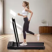 Складная беговая дорожка YXT003 Black 10 км/ч, до 150 кг, с пультом, тихая, двигатель 3.0 (22кг)