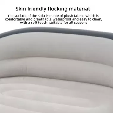 Складной диван для отдыха, Портативная кровать с подлокотниками ПВХ материал XL-1134