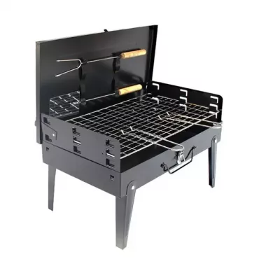 Складной мангал для барбекю Supretto чемодан переносной компактный CA-07