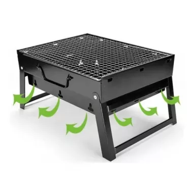 Складной мангал гриль, барбекю 35 x 27 x 20 см
