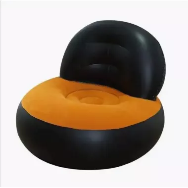 Складной надувной диван / Бескаркасный пуфик/ Портативное складное кресло для дома, дачи, туризма и отдыха