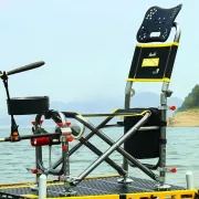 Складной телескопический стул до 150 кг, ven-1252 / Стул для рыбака / Складное кресло