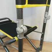 Складной телескопический стул до 150 кг, ven-1252 / Стул для рыбака / Складное кресло