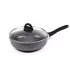 Сковорода с крышкой 24см Benson BN-491 с мраморным покрытием Сковорода с крышкой 24см Benson BN-491 с мраморным покрытием