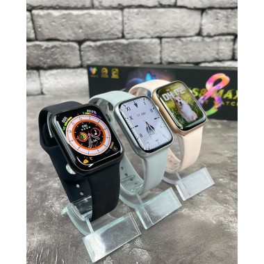 Смарт годинник 8 серії Smart Watch GS8 Мах 45mm українське меню з функцією дзвінка безрамковий дисплей