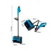 Снегоуборщик аккумуляторный на 2 АКБ складной Krafftec 36V 6Ah