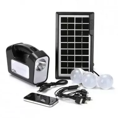 Солнечная станция GDLite GD3 / Power Bank повер банк / Солнечная зарядка для телефона