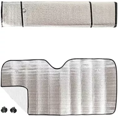 Солнцезащитная шторка на лобовое стекло 140*70 см