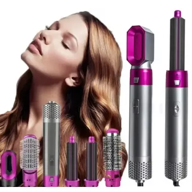 Стайлер 5в1 Hot Air Styler для разных типов волос с функциями придания объема, выпрямления, укладки