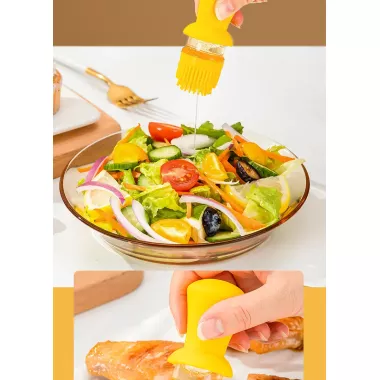 Стеклянный дозатор оливкового масла с щеткой 2 в 1, 550 мл силиконовая капельница для измерения бутылки для приготовления пищи и щетка для выпечки Стеклянный дозатор оливкового масла с щеткой 2 в 1, 550 мл силиконовая капельница для измерения бутылки для приготовления пищи и щетка для выпечки