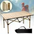 Стол складной 120х60см в чехле, туристический, для рыбалки бежевый