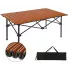 Стол складной STD-09 120х60см в чехле, туристический, для рыбалки коричневый