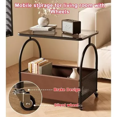 Столик интерьерный журнальный под дерево AND-1927