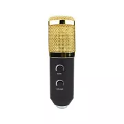 Студийный микрофон Music M-800U со стойкой и ветрозащитой