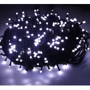 Світлодіодна Гірлянда нитка 201 led Біла (чорний дріт)