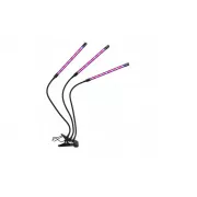 Светодиодная фитолампа Grow Light для выращивания растений, рассады Полный спектр 3 головы