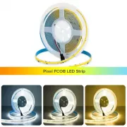 Светодиодная LED лента Бегущая волна COB 24v 360led/m ip20 Белый