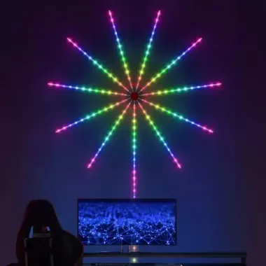 Светодиодная RGB лента Фейерверк с пультом и Bluetooth от USB, 5V 213 LED Светодиодная RGB лента Фейерверк с пультом и Bluetooth от USB, 5V 213 LED